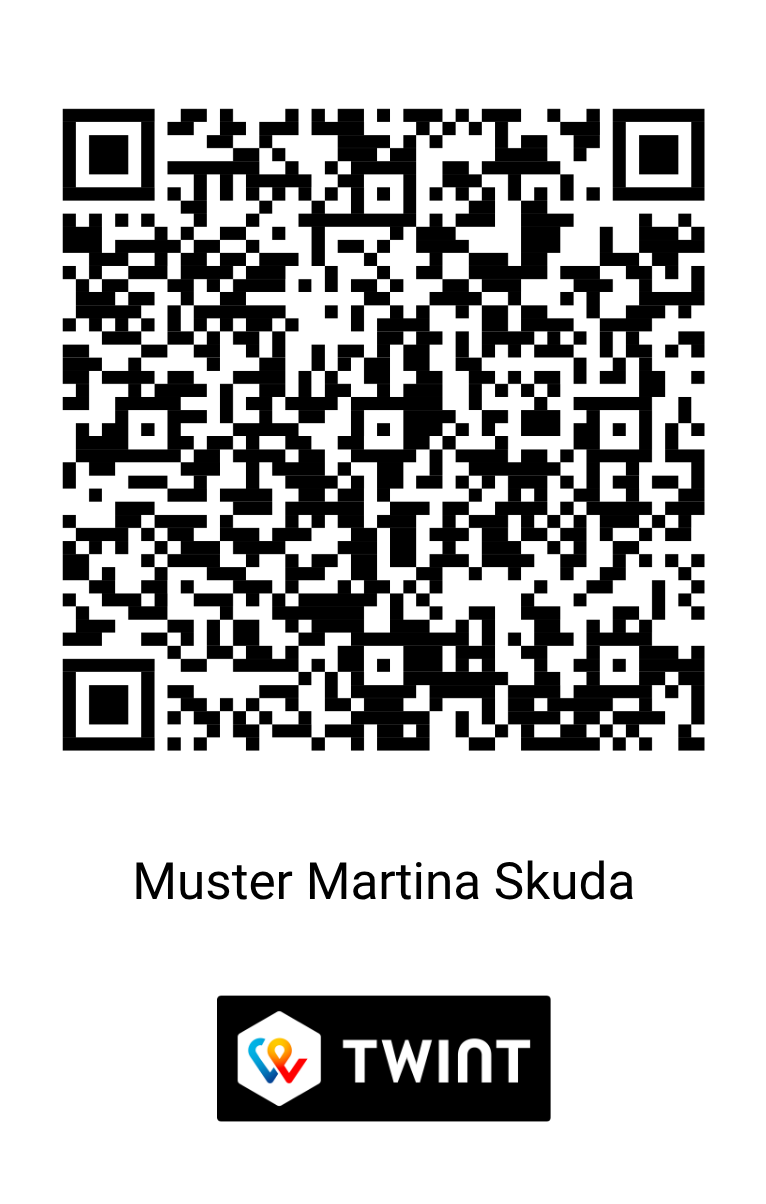 TWINT QR — Muster Martina Skuda